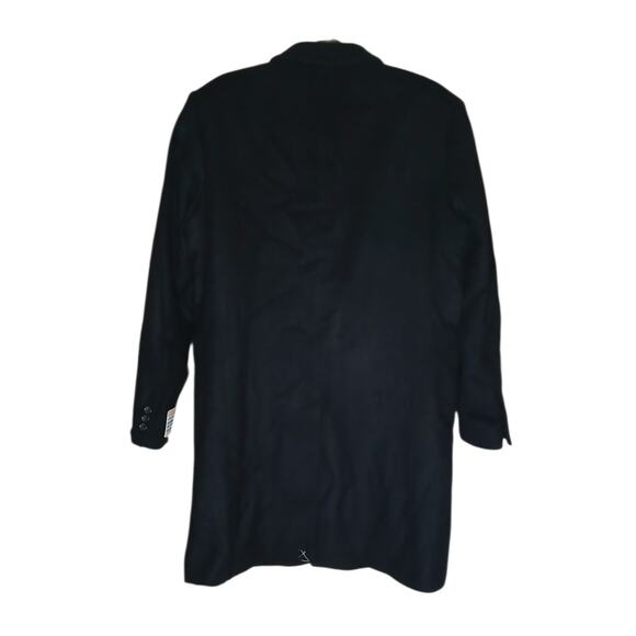 Michael Kors Mens 40S Coat Black Slim Wool Cashmere Blend MMK19675 NWT $495 - Picture 2 of 11